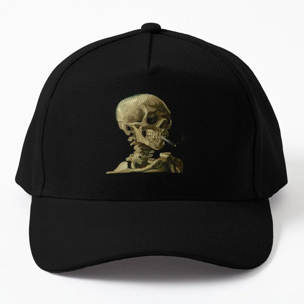 

Vincent van Gogh - Skull of a skeleton with Burning Cigarette Baseball Cap Dropshipping birthday Women'S Beach Outlet 2023 Men'S