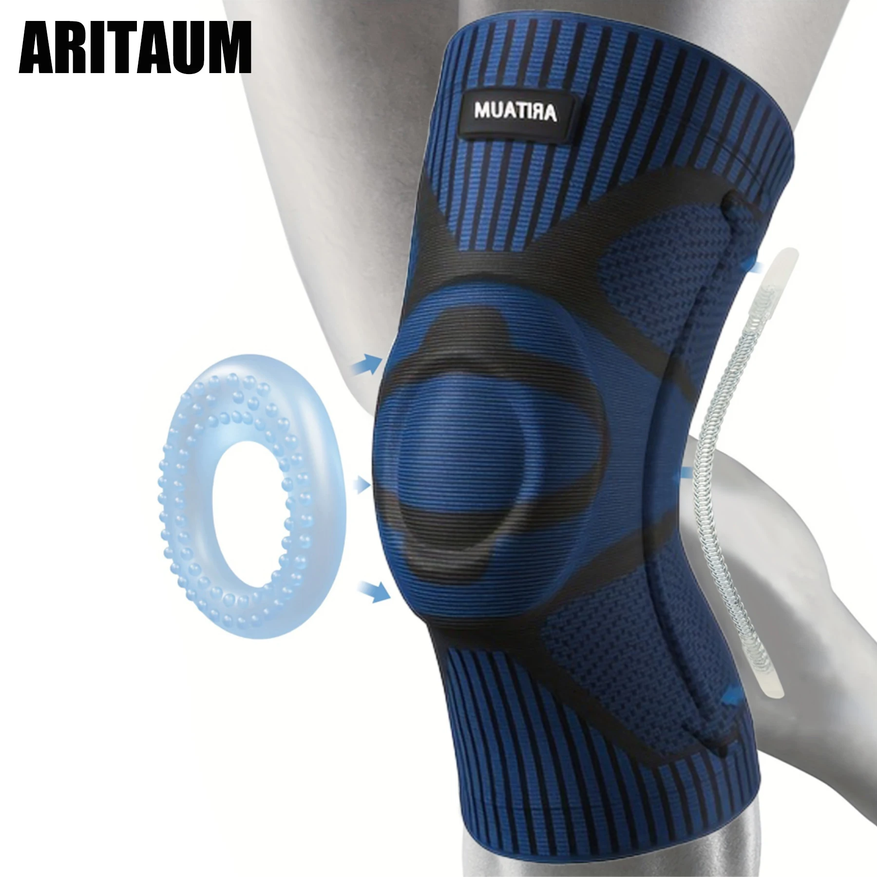 Knee protection sleeve Knee Support Weightlifting Running Workout Basketball 1piece