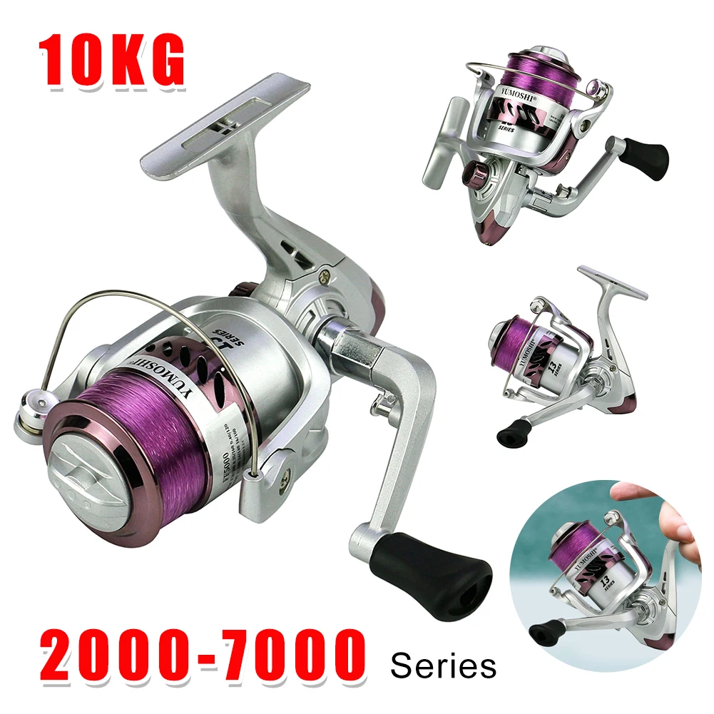 

Portable Travel Ultralight Spinning Fishing Reel Fishing Tool 10KG Max Drag Foldable Handle Carp Freshwater Saltwater Fishing