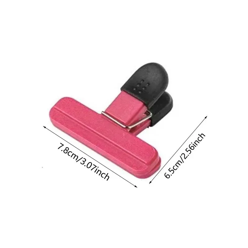 Sealing Clips 3PCS T-type Food Sealing Clip Snack Package Strong Leak-proof Moisture-proof Plastic Bag