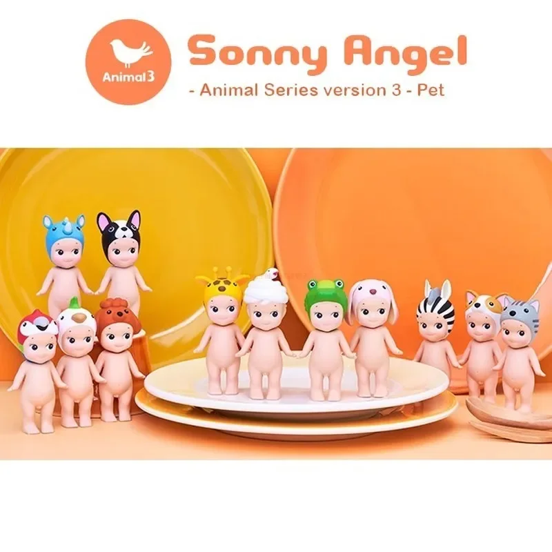 

Sonny Angel Animal Series 3 New Blind Box Doll Ornaments Anime Mini Figures Toy Model Doll Decoration Surprise Guess Special Toy
