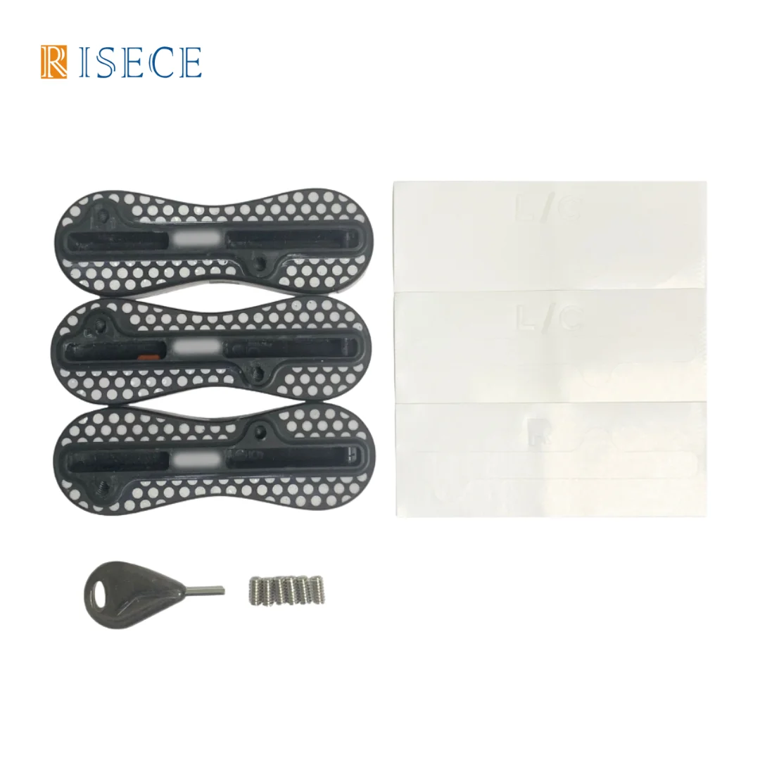 RISECE FCS 2 Easy Install Rudder Slot Fin Boxes Surfboard Fin Plug Center 0 Degree + Side 5 Degree or 9 Box surfboard fin