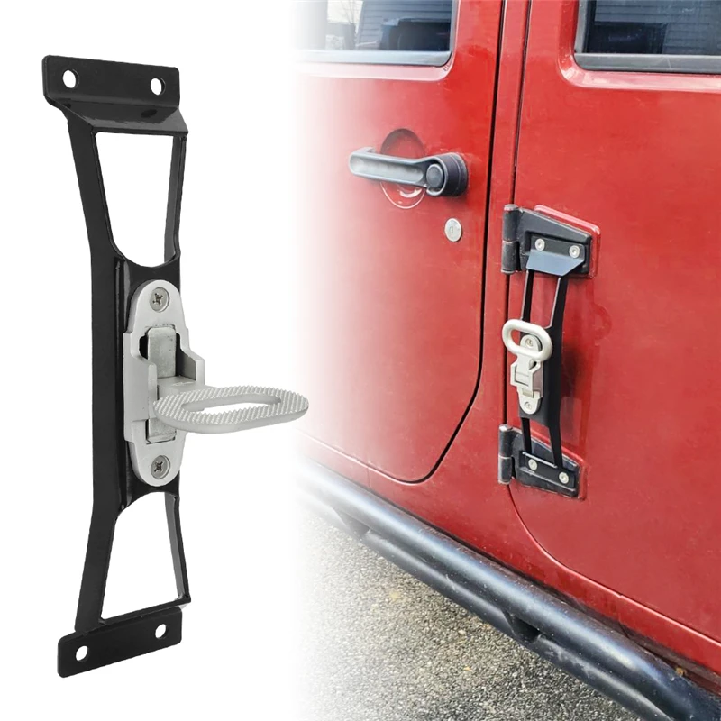 Дверная петля боковая педаль для подъема ног складная ножная Jeep Wrangler JK 2007 - 2018 2017