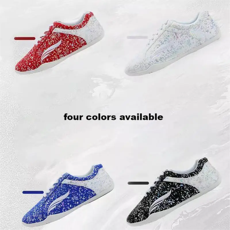 WYTR Kung Fu Wushu Martial Arts practise shoes professional use four colors and white rubber outsole customization available