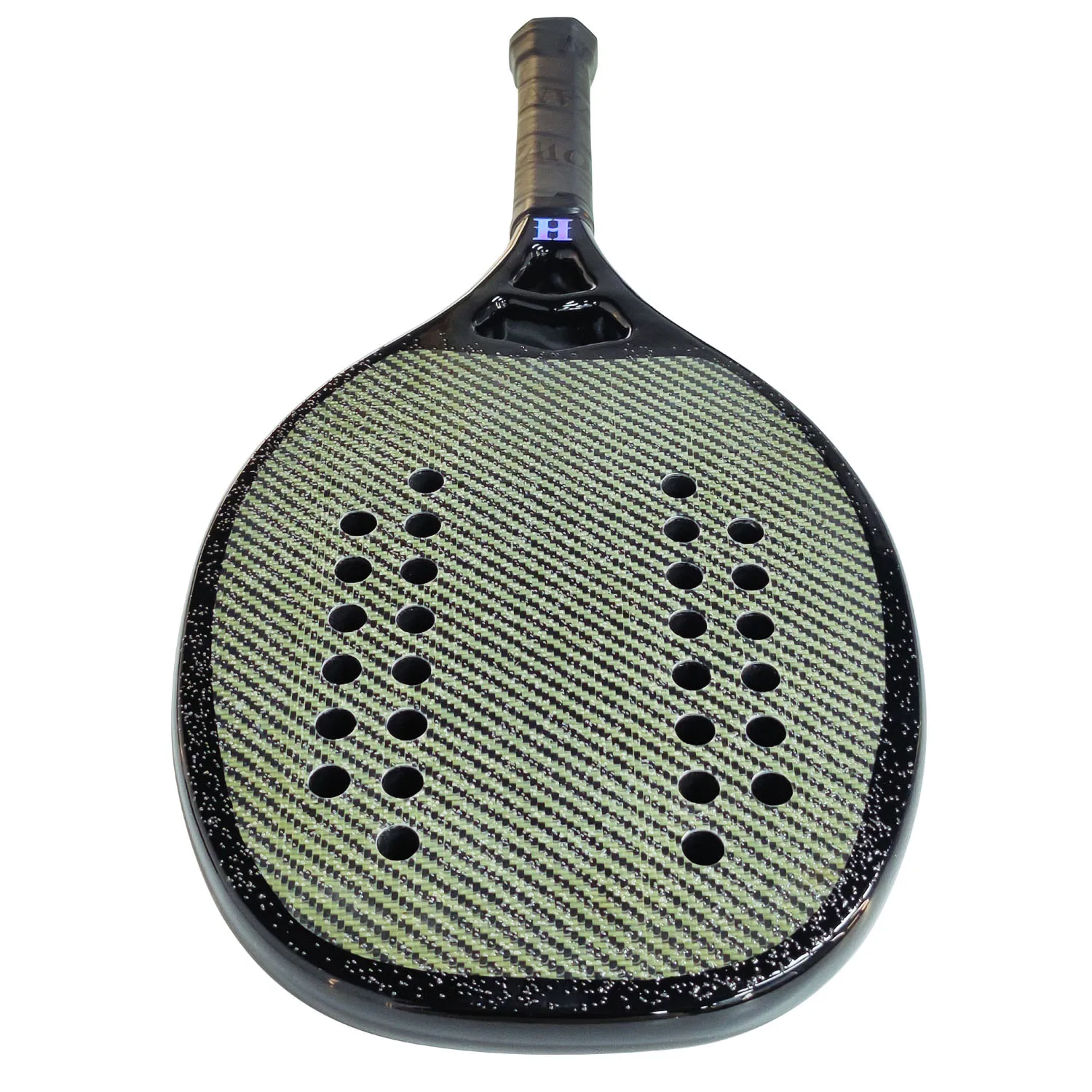 HOOWAN Beach Tennis Racket Kevlar 3K Carbon Fiber Rough Face Professional Racket Beach Tennis with Bag tennis racket