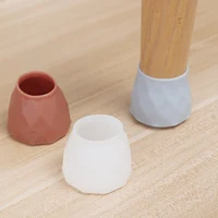 1/40Pcs Chair Leg Cover Mat Floor Protectors Furniture Pads for Hardwood Floors Silicone Anti Scratch Table Chair Leg Foot Caps 2