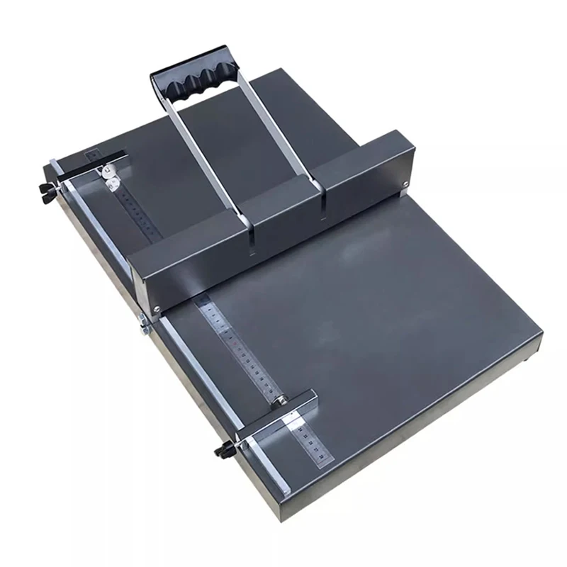 Paper Creasing Machine Manual 35/45CM A3+ Cover Spine Line Glue Cover Compacting Line Embossing Crease Machine