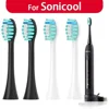 For Sonicool Electric Toothbrush Head 051B Cleaning Replacement Head DuPont Bristle Replacement Brush Heads Nozzles，4/8/16pcs 1