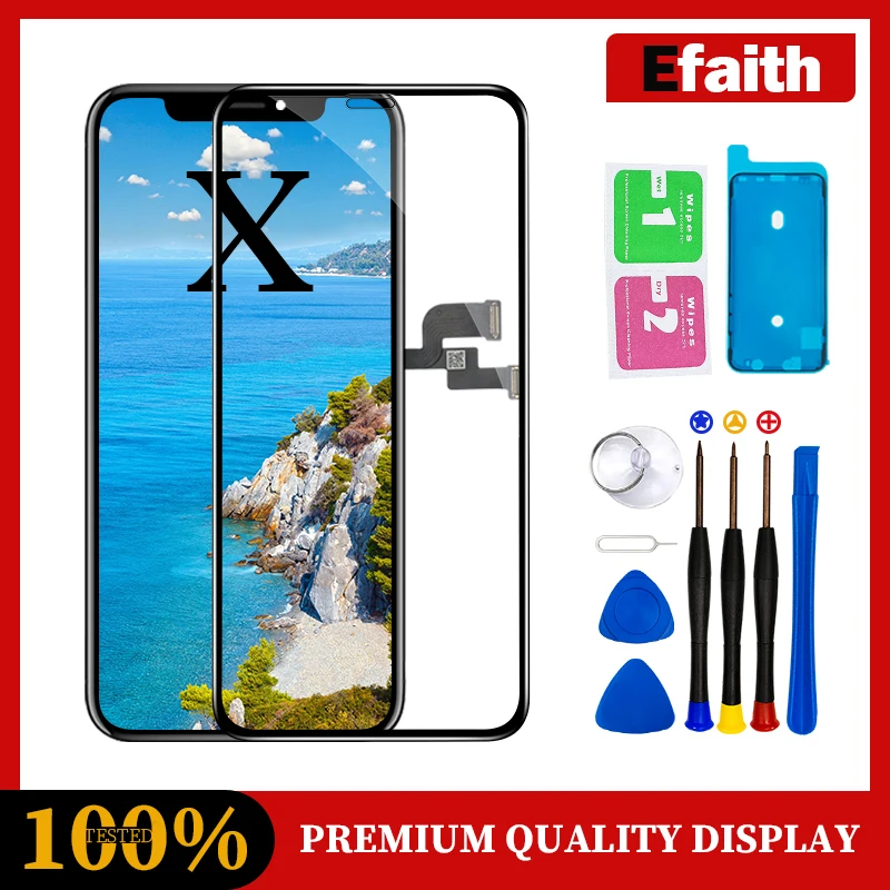 High quality AAA For iPhone X incell LCD Display For IPhone X Touch Screen Digitizer Replacement