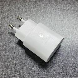 25W Super Fast USB - C Power Adapter Charger - EU Adapter White