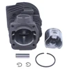 44mm Cylinder Piston Kit for Husqvarna 350 351 Air Fuel Filter Line Decompression Valve Chainsaw Replace Spare Part 6