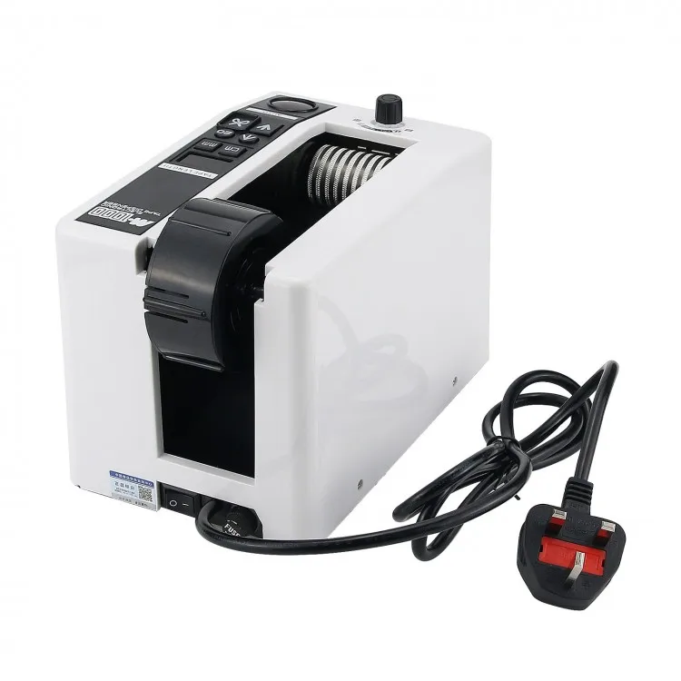 18W Automatic Tape Dispenser Electric Adhesive Tape Cutter Cutting Machine 20-999mm M-1000