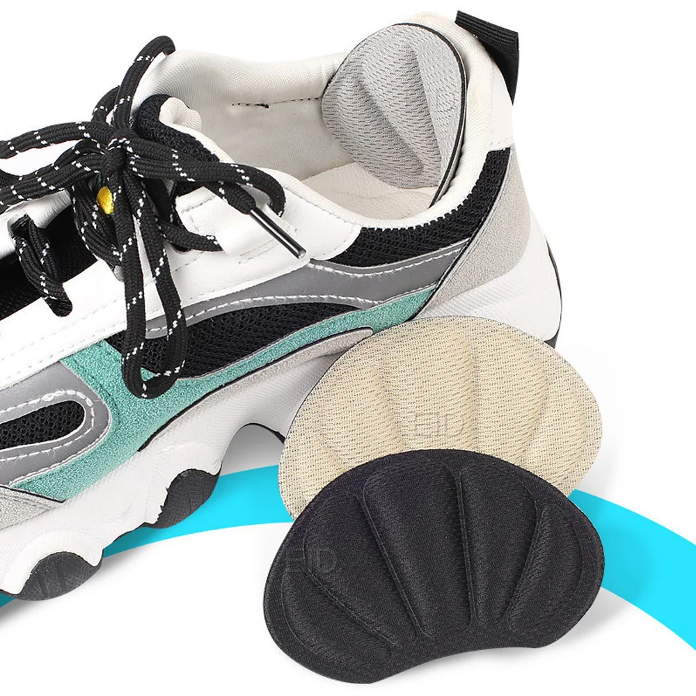 2PCS Ferse Pad Aufkleber Für Schuhe Männer Frauen Turnschuhe Verdicken Anti-tragen Anti-fallen Ferse Schutz Schuh einlegesohlen Polsterung Reduziert – Detail 19