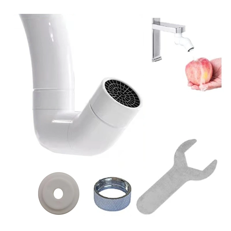 

720° Rotatable Faucet Extender Kitchen Water Saving Faucet Aerator Replacement Dropship