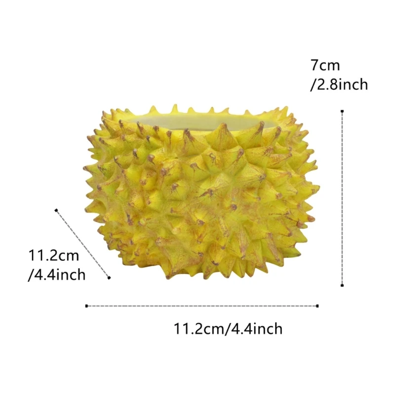 

Attractive Flower Pots Decorative Container Durian Formed Resins Planter Styles