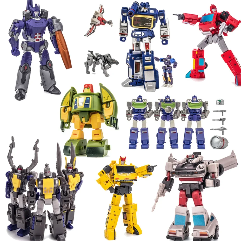 Trasformazione Su Piccola Scala Serie Newage Action Figure Na Galvatron Soundwave Jazz Ufo Ambulanza Ragazzo Giocattolo