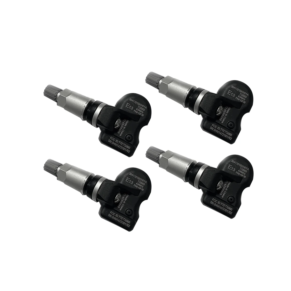 

4Pcs 3641101BKN01A TPMS Sensor 433MHz for Great Wall Haval Dargo POER H6 2020 2021 Car Tire Pressure Sensor Monitoring