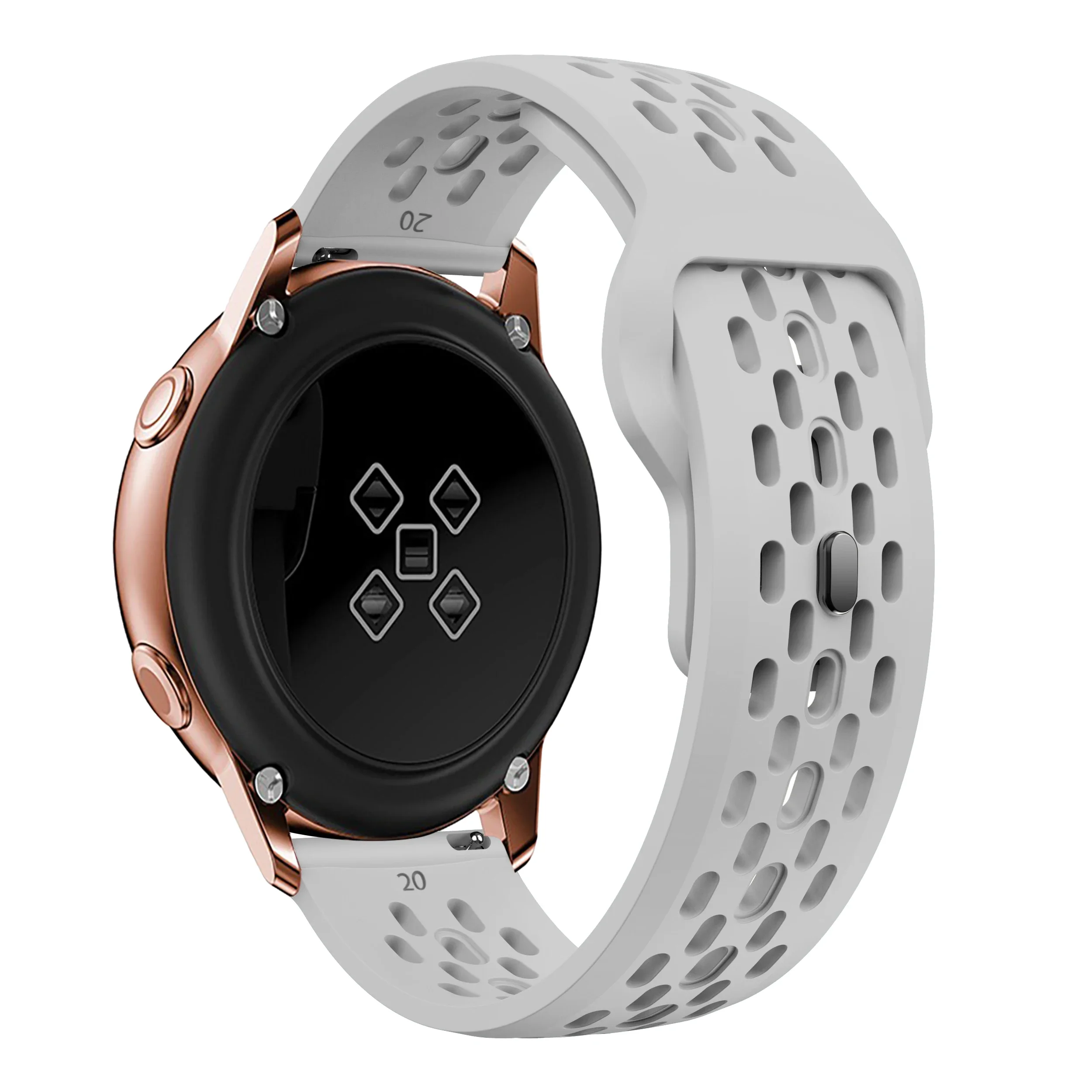 Versatile Silicone Watch Band in Multiple Sizes