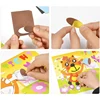 10/5Pcs 3D EVA Foam Sticker Puzzle Game DIY Cartoon Animal Learning Education Toys For Children Kids Multi-patterns Styles GYH 2