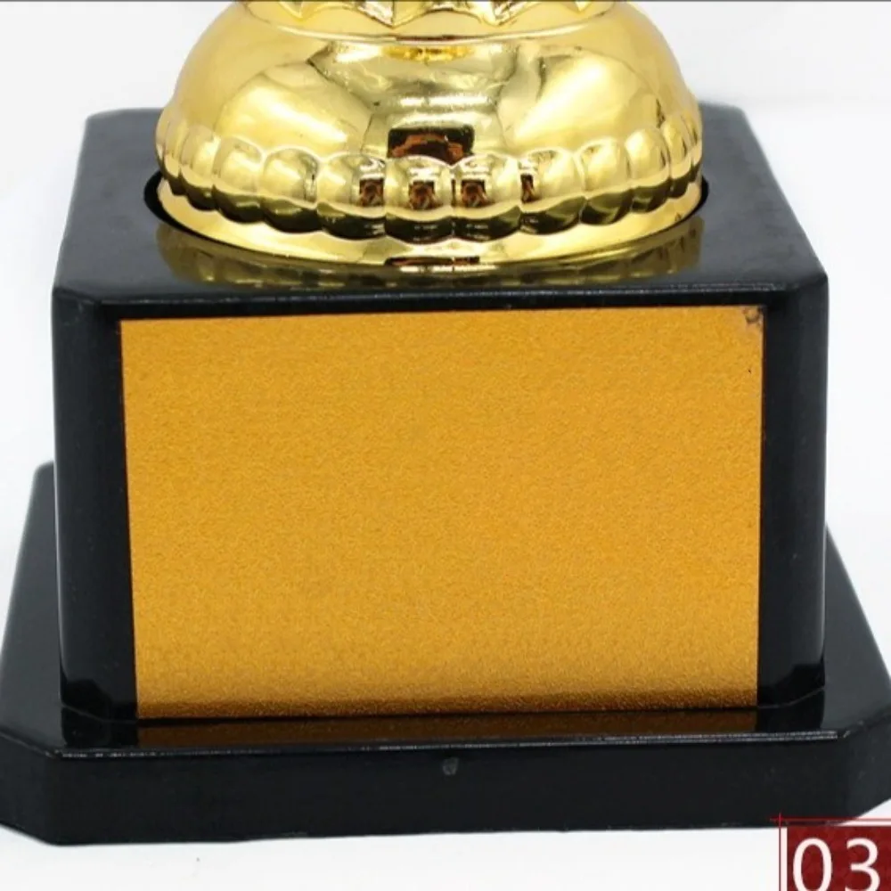 New Plastic Gold Trophy Awards Competition Soccer Craft Souvenirs Team Honor Trophy Model Small Prize Cup Children Award Prize