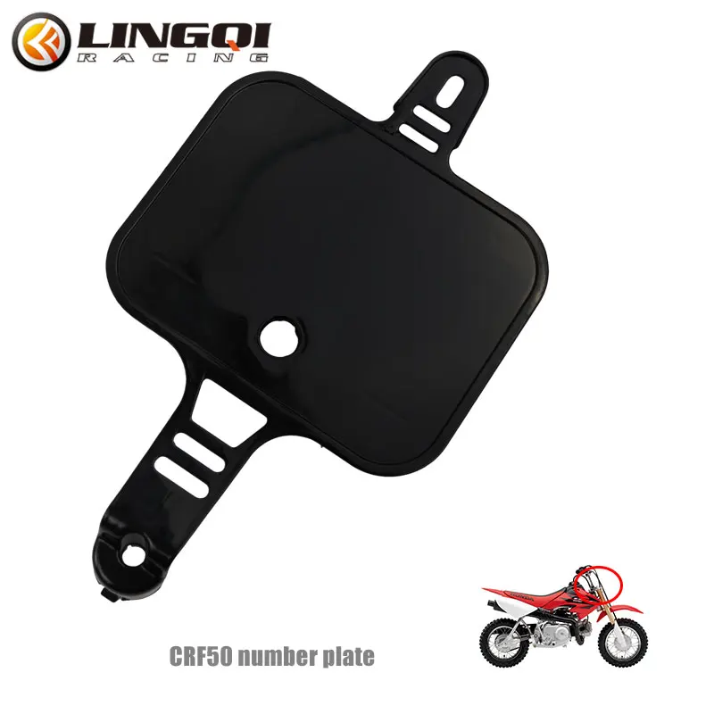 

LINGQI CRF50 Number Plate Dirt Pit Bike Name Cover Motorcycle Fairing Kit for CRF 50 Fender Plastic Motocross Spare Parts