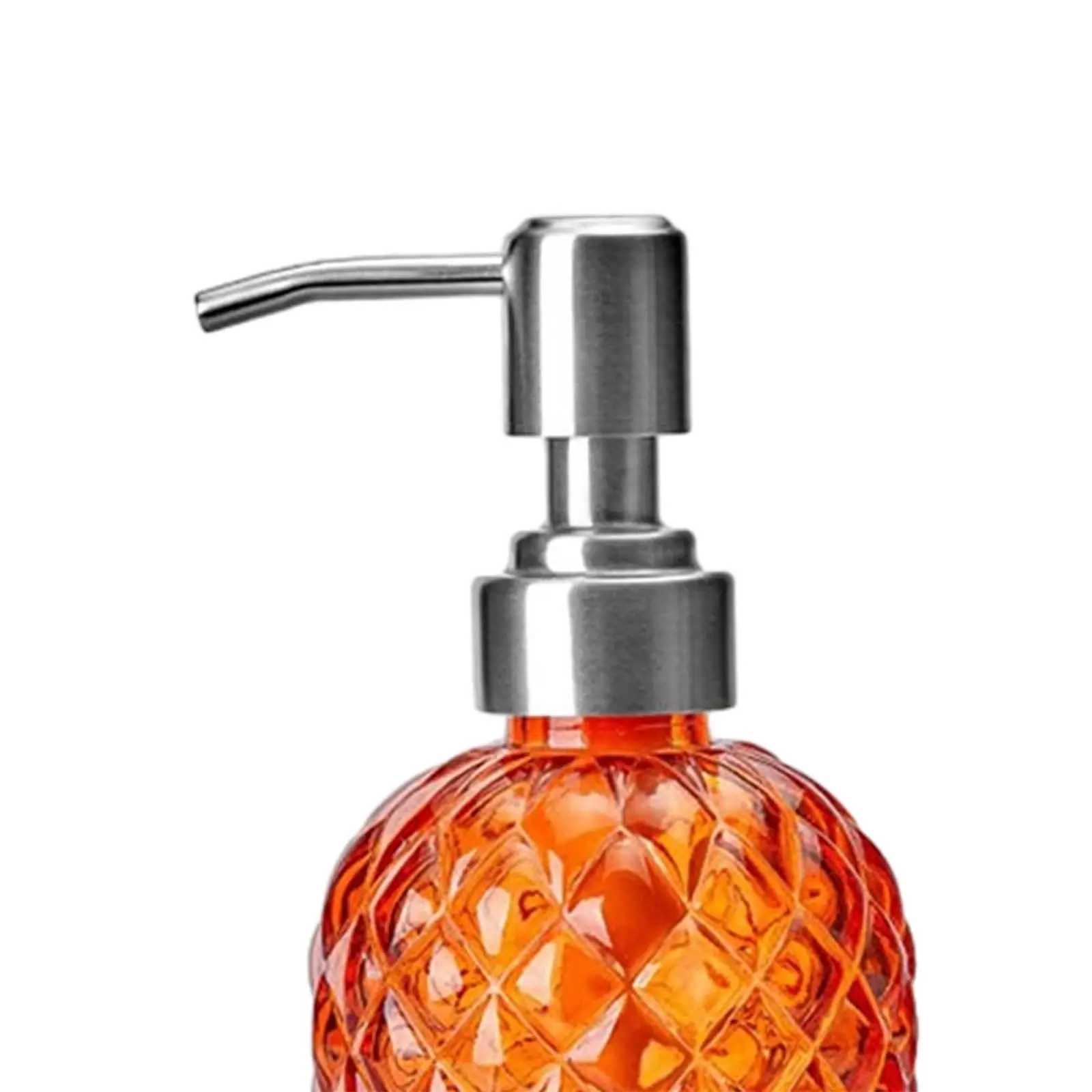 Glass Soap Dispenser 350ml/12 oz Salon Dispenser Sturdy Refillable Lotion