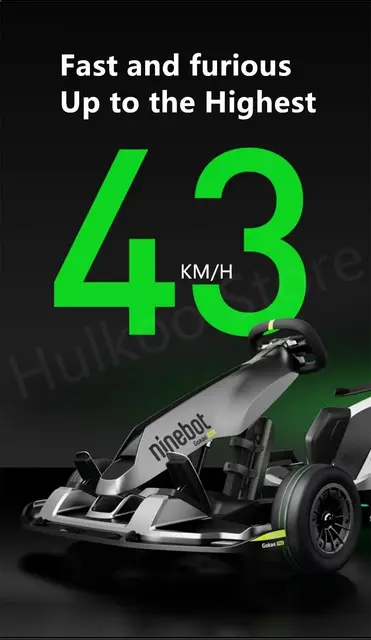 Voorverkoop Originele Ninebot Door Segway Gokart Pro Elektrische Race Refit  Zelfbalans Scooter 40 Km/h 4800W Motor Gokart Pro Car Racing
