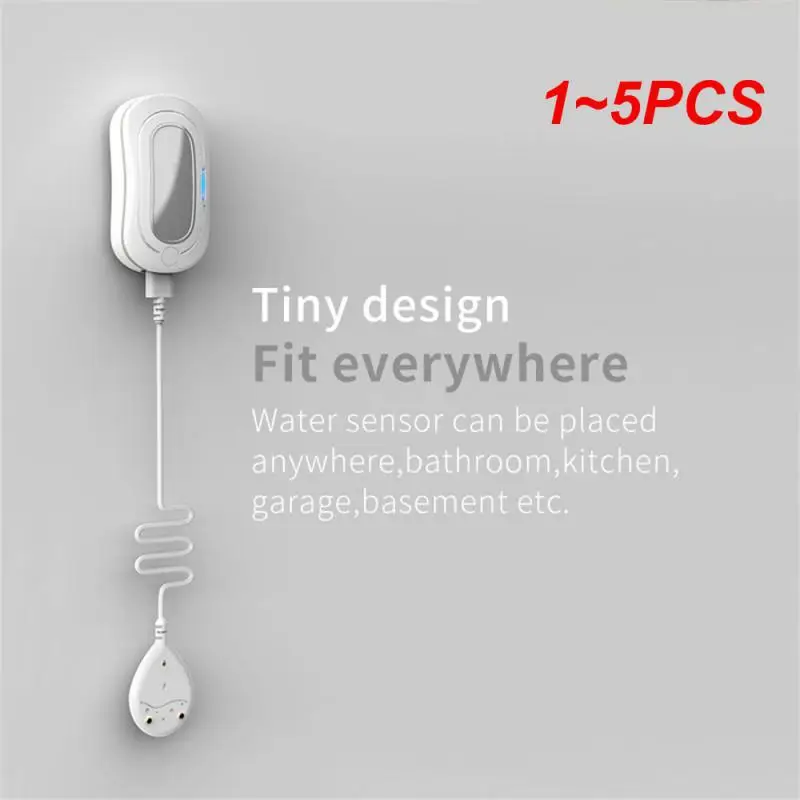 

1~5PCS New Tuya 3.0 Smart Flood Detector Water Leakage Alarm Water Level Alarm Home Overflow Alarm Work With Alexa