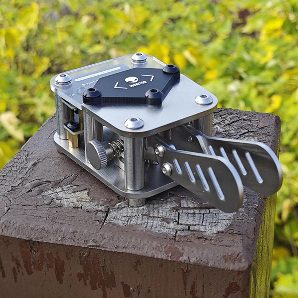 Dual-Paddle Morse Code Keyer (Manual/Auto) – CW Training Kit for