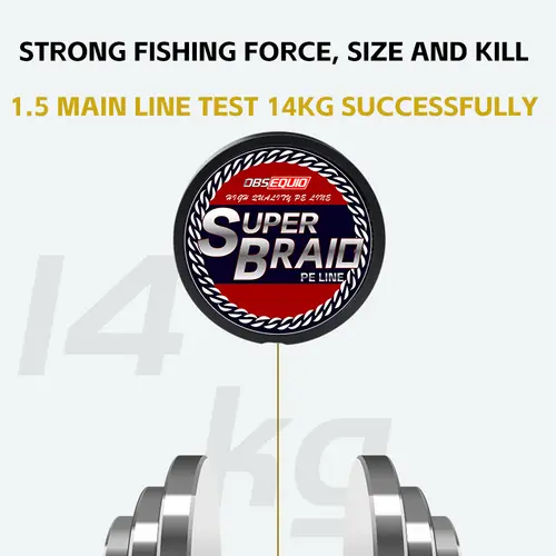 OBSEQUIO X8 Strands Braided Fishing Line Multifilament 300M 500M Carp Fishing Japanese Braided Wire Fishing Accessories Pe Line - Image 5