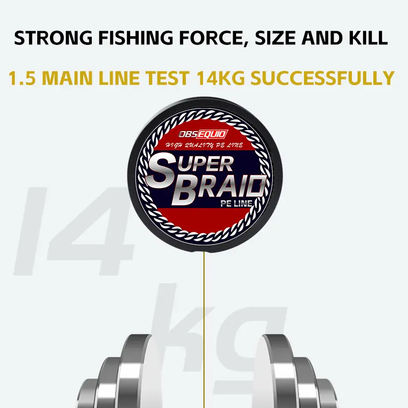 OBSEQUIO X8 Strands Braided Fishing Line Multifilament 300M 500M Carp Fishing Japanese Braided Wire Fishing Accessories Pe Line - Image 5