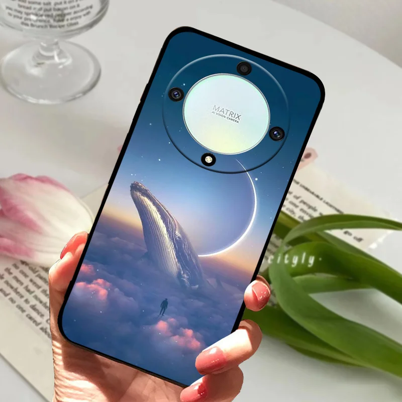 Cartoon Shockproof Soft TPU Silicone Phone Case Cover - Magic6 Lite Series