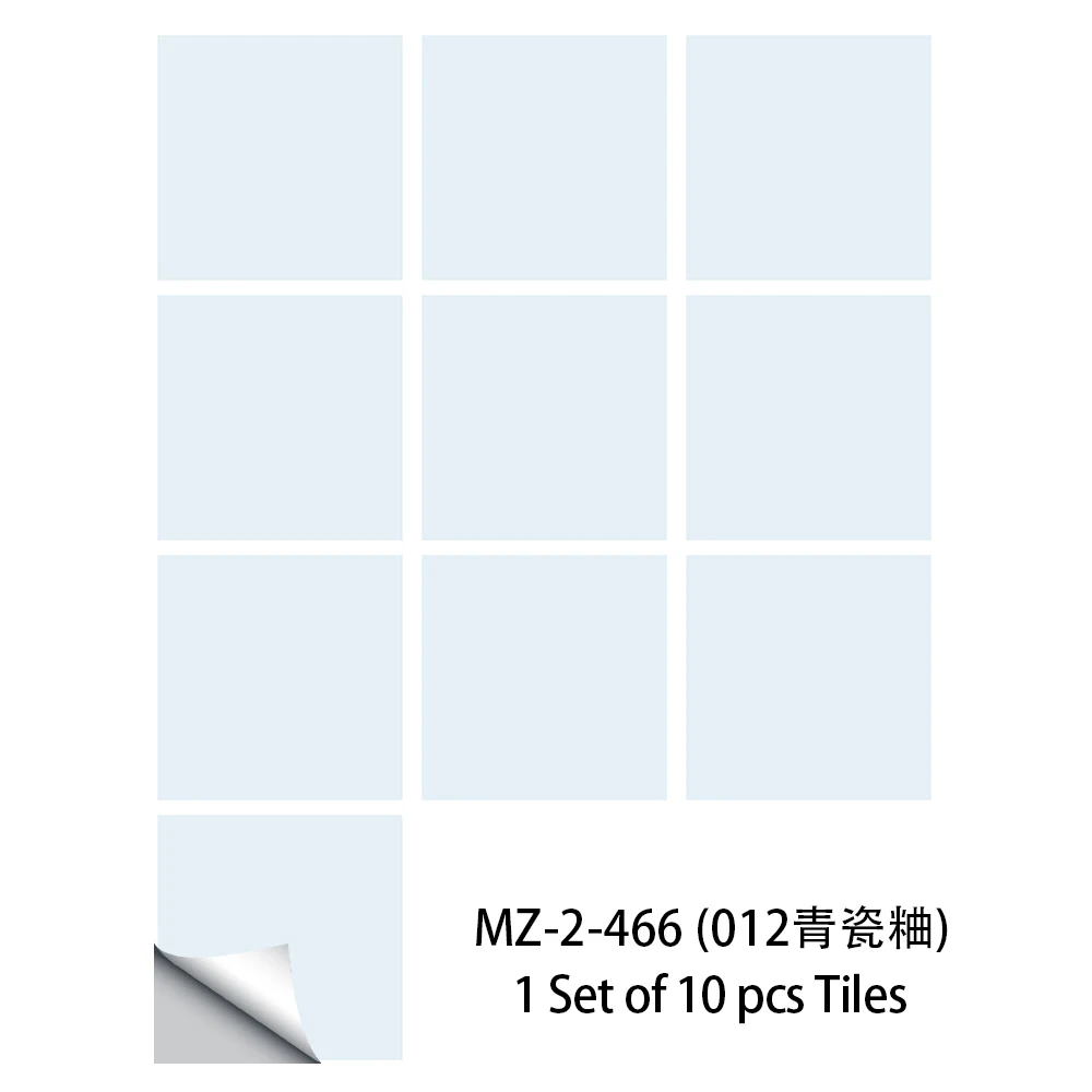 thumbnail image 1 of Juego de 10 pegatinas para azulejos de color sólido con forma de diamante negro, resistentes al aceite, para cocina, para armarios, resistentes al agua, para pared, 1 of 5