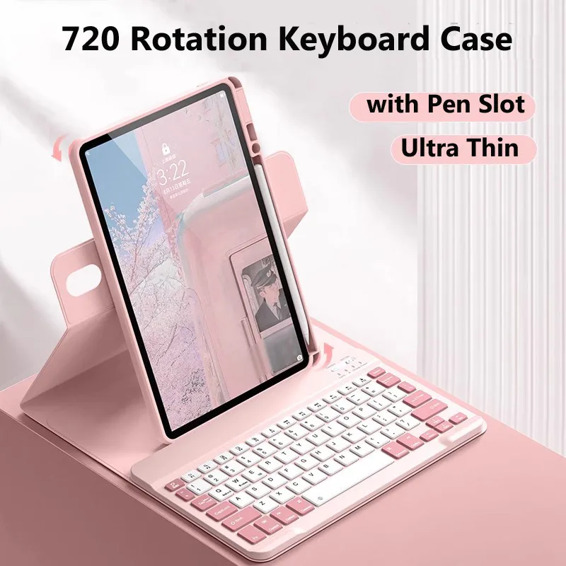 360° Rotatable Keyboard Case