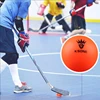 1PCS  65mm Hockey Wear Resistant Rubber Team Street Hockey Game Professional Training Ball Hockey Fans Practice Roller Land Ball 6