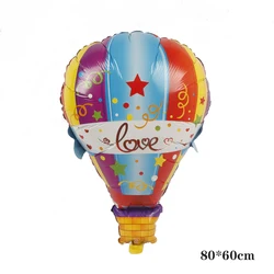 Aviator - Themed Airplane Balloon for Birthday Party Decorations (Hot air balloon 02)