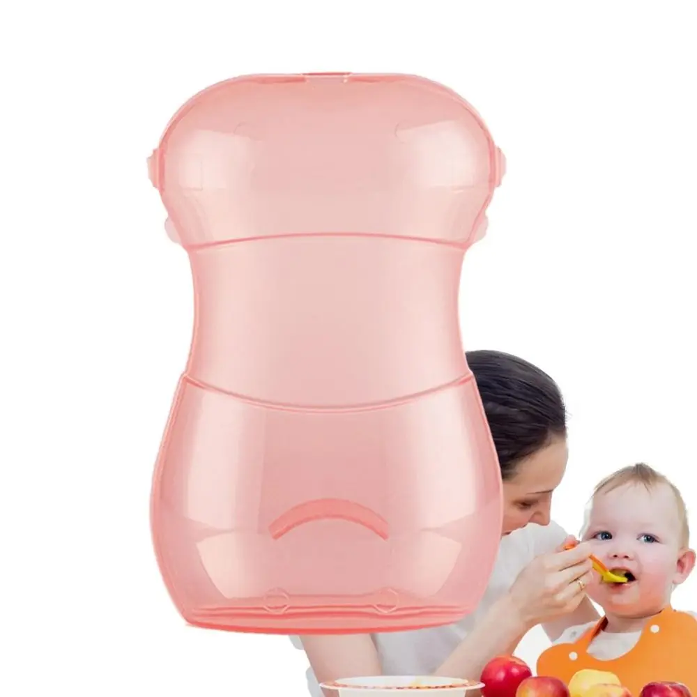 PP Material Baby Food Pouches Baby Pouch Holder Anti-extrusion Fruit Puree Anti-squeeze Box Easy to Operate food pouch
