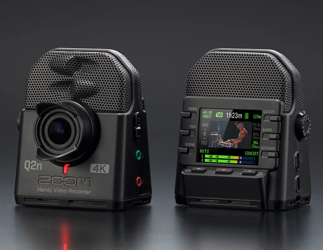 Zoom Q2n-4K Q2n4K handy video recorder 4K video audio Zoom Q2n-4K Q2n4K handy video recorder 4K video audio