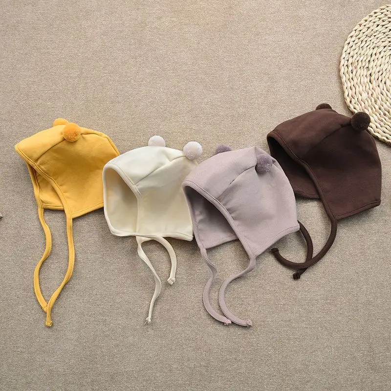 Spring/Autumn Baby Hat Newborn Infant Hats Adorable and Super Cute Baby Hat for Boys and Girls Baby Boy Ear-Warming Hats