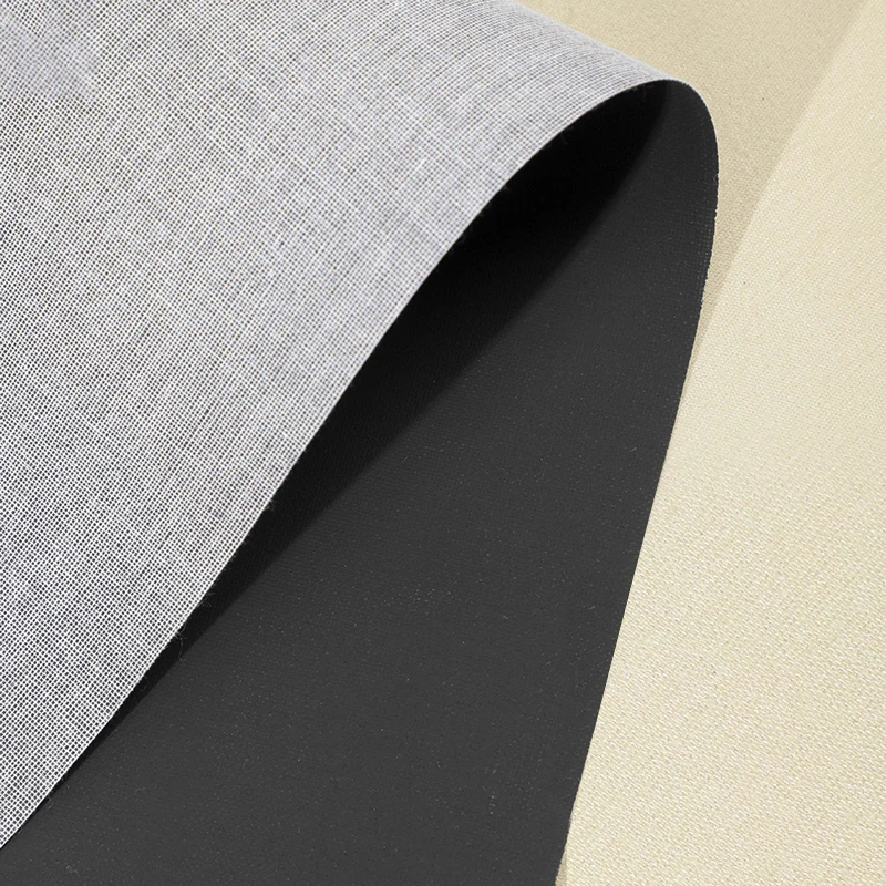 5m/Roll Black Blank Artist Canvas Roll 100% Cotton For Oil Painting Acrylic Watercolor 30cm 37cm 47cm 57cm Wide HB-15