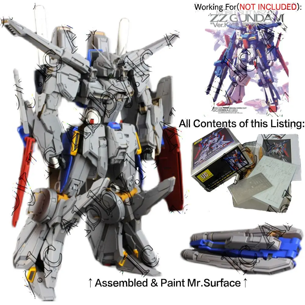 For MG 1/100 MSZ-010 ΖΖ Ver Ka UC Century RECAST Fortune
