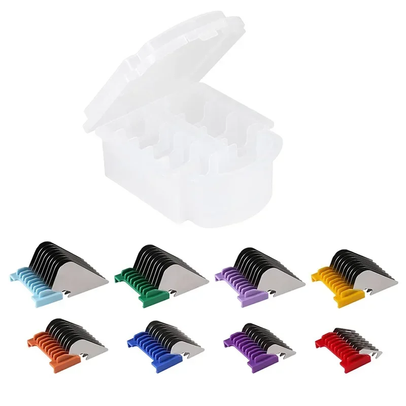 8pcs Pet Dog Cat Horse Steel Comb Set for Wahl Professional Animal Clipper Arco Bravura Chromado Creativa Figura Motion