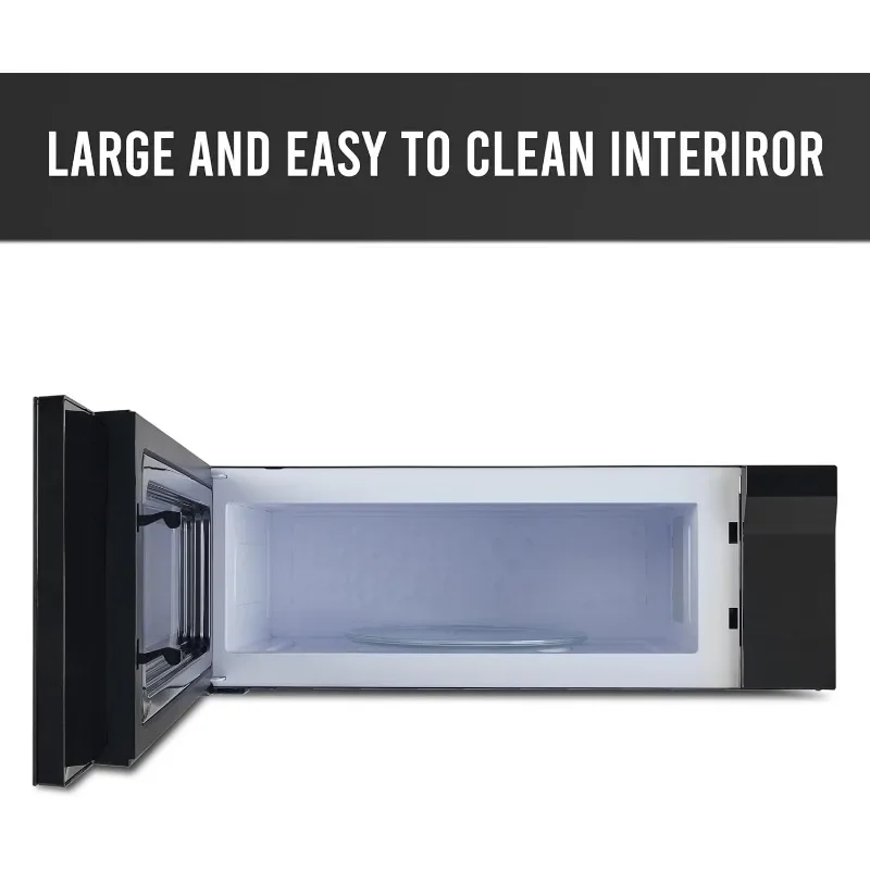 Farberware Over-the-Range Microwave Oven, 1.2 Cu. Ft.-1000W-Auto Reheat, Multi-Stage Cooking, Melt/Soften Feature