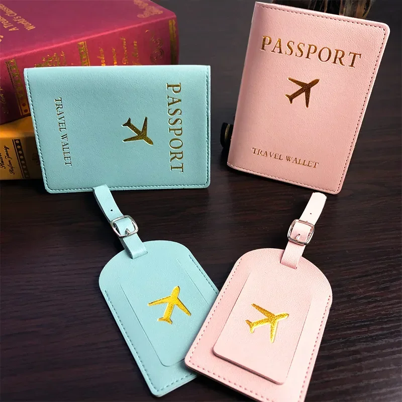 旅行かばん/パスポートカバー,革,IDカード,住所名,ラベル,荷物