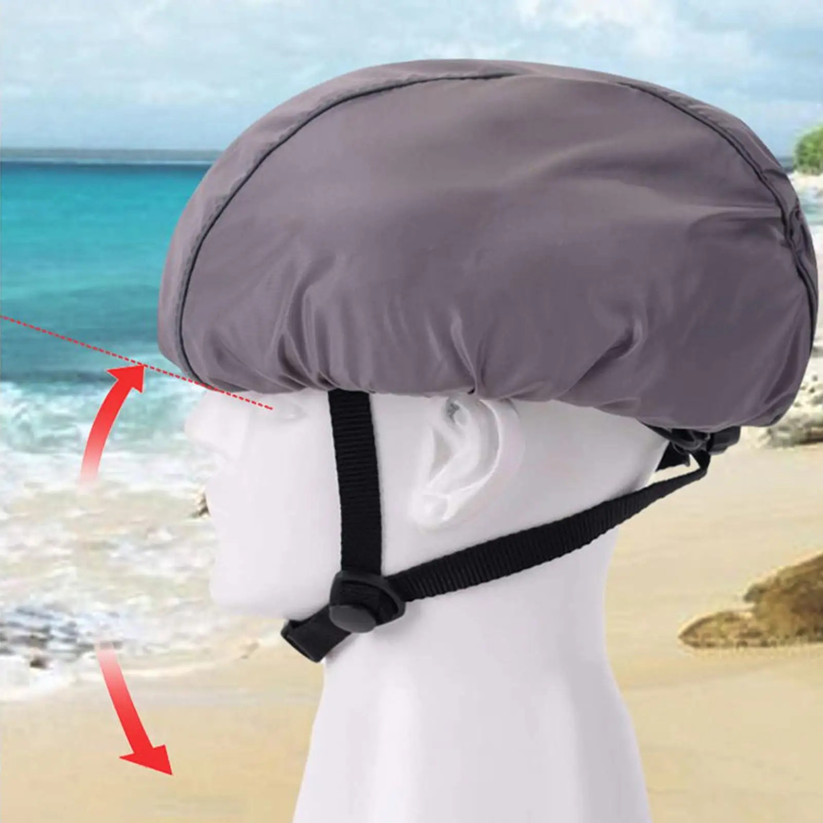 Reflective Bike Helmet Cover Waterproof Windproof Bicycle Helmet Rain