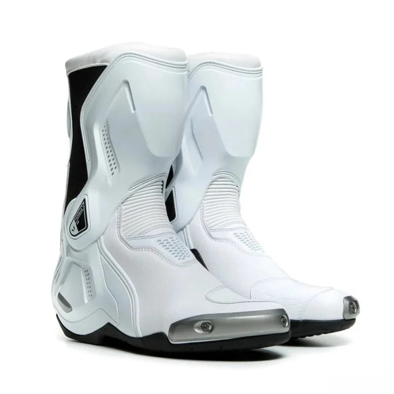 Leather Motorcycle Boots TORQUE3 Protective Riding Shoes Waterproof Long Boots Platform Non-slip Racing Shoes Brand Direct