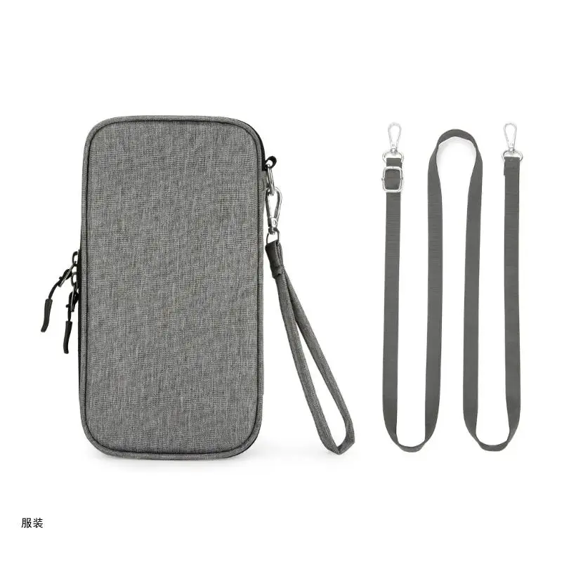 

D0UD Passport Bag with Wristband Family Travel Document Passport Holder