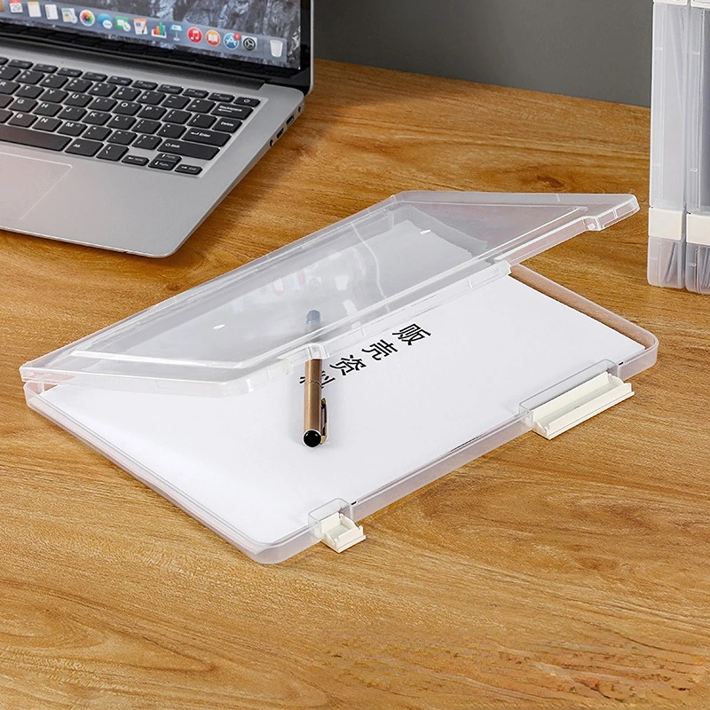 A4/A5 Transparent File Folder Large Capacity Paper Data Book File Organizer Portfolio Office Stationery Storage Home Oragnise