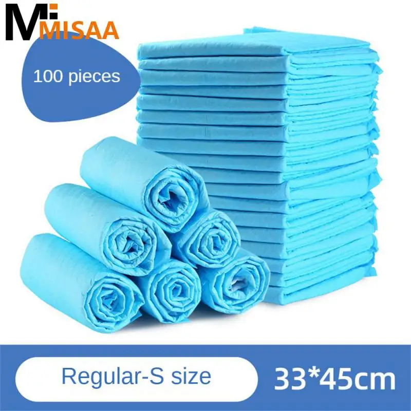 

Pet Changing Pad Tasteless Extra Thick Convenient Disposal Eliminate Odor Highly Absorbent Pet Training Pads Diapers Sanitary