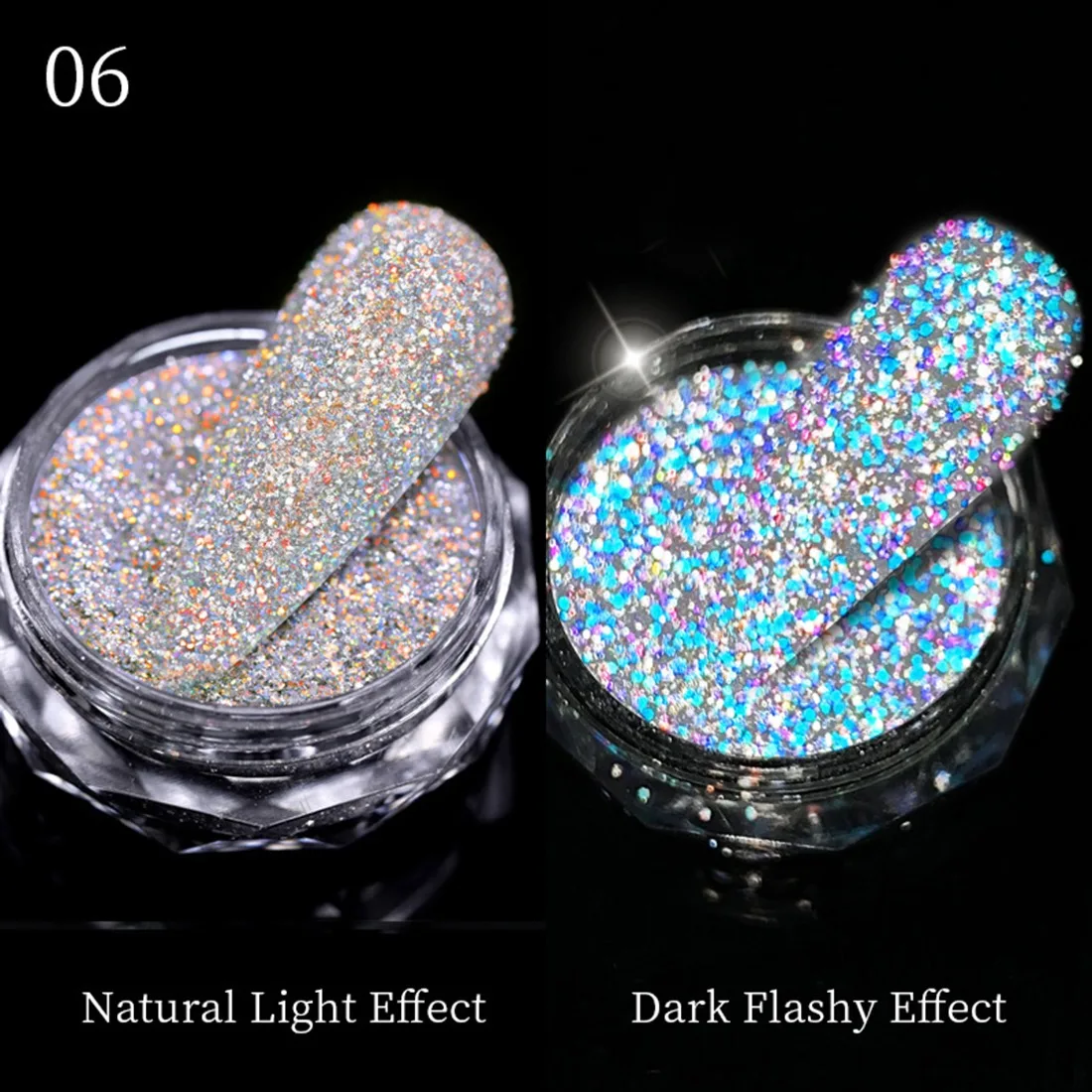 Reflective Glitter Nail Powder